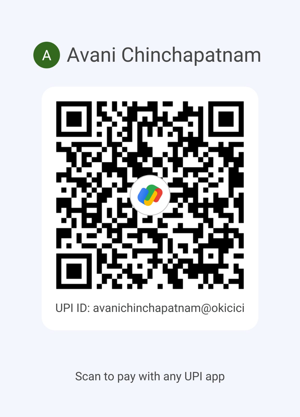 Scan UPI QR